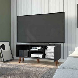 Librería de doble puerta DB Durango, muebles extensibles de tres estantes para sala de estar y comedor - Product Image 3