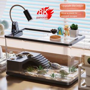 Disegno da tavolo in plastica trasparente per <span class=keywords><strong>acquario</strong></span> ingresso lux ecologico Betta pesci pesci rossi <span class=keywords><strong>acquario</strong></span> per animali domestici - Product Image 2