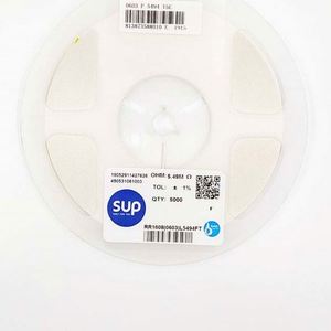 Factory Direct RR1608 0603L5494FT 0603 1608 Resistors Chip Resistors SMD Resistors 5.49Mohm 1% 1/10W Thick Film Resistor - Product Image 1