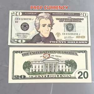 Dinero Ficticio de Dólar Estadounidense con Impresión Completa para Dirección Artística y Decoración de Escenarios, Billetes Ficticios para Exhibición en Escaparates y Comercios - Product Image 2