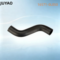 Tuyau en caoutchouc d'origine usine pour radiateur, réservoir d'eau, tuyau d'air pour Toyota Hilux Fortuner 16572-0L050, tuyau EPDM, tuyau en silicone