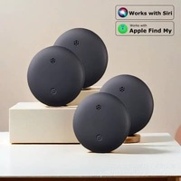 Traceur intelligent pour animaux de compagnie sans fil, compatible Apple Find My, suivi Bluetooth LBS, en plastique, anti-perte, pour clés de voiture, animaux et enfants