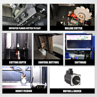 Máquina de Doblado de Letras en 3D CNC Automática de Alta Precisión AOKAI, con Motor y Control PLC, para Placas de Acero Inoxidable y Aluminio