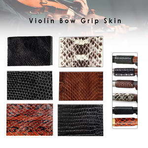 Reemplazo de piel de cuero de arco de violín completo para hacer Arco de violín, violonchelo, <span class=keywords><strong>viola</strong></span>, <span class=keywords><strong>contrabajo</strong></span>, arcos, accesorios de pieza - Product Image 2