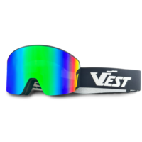 Masque de ski personnalisé avec lentilles interchangeables magnétiques, anti-buée, protection UV 100%, compatible avec lunettes de vue, pour snowboard et ski