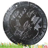Couvercle de manhole SMC pour parking de supermarché