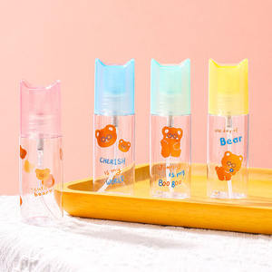 Fenty-botella vacía de plástico para perfume, botella transparente con estampado de logotipo kawaii, para chica, 35ml - Product Image 1