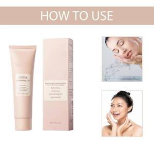 Limpiador Facial con Ácido Hialurónico Orgánico, Gel Exfoliante Suave a Base de Aceite para Rejuvenecimiento Profundo, Reducción de Poros, Puntos Negros y Acné - Product Image 6