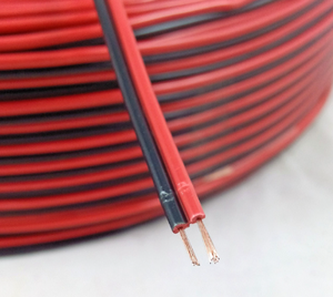 Nhà máy OEM Twin RVB âm thanh HiFi Loa Cáp màu đỏ & Đen song song dòng nhà ở dây điện đồng CCA - Product Image 1