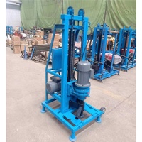 Mini-foreuse rotative sur roues pour puits d'eau, économique, facilement déplaçable, profondeur 100m