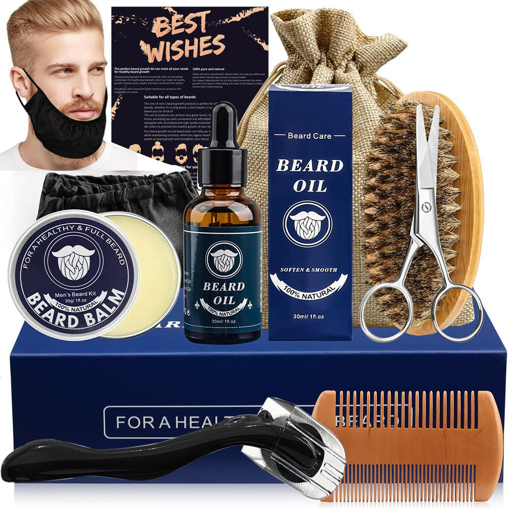 9-piece beard cover set