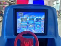 Manège pour enfants pour machine de jeu d'arcade, en fibre de verre durable, modèle Duoxing 075, 110/220V, utilisation intérieure, garantie 1 an, anglais