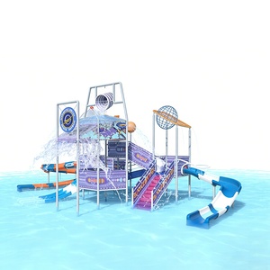 Tobogán Acuático <span class=keywords><strong>de</strong></span> Fibra <span class=keywords><strong>de</strong></span> Vidrio, Equipo para Parque Acuático <span class=keywords><strong>de</strong></span> Acero Inoxidable 304, Rocket Outdoor Park - Product Image 5