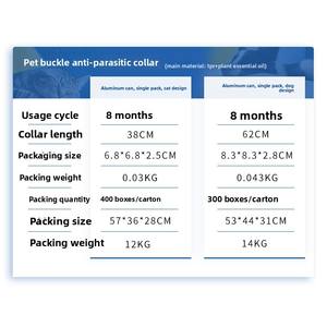 <span class=keywords><strong>Collar</strong></span> Repelente <span class=keywords><strong>para</strong></span> <span class=keywords><strong>Perros</strong></span> y Gatos, Nuevo y Más Vendido, Elimina Pulgas, Garrapatas y Piojos, con Diseño de Hebilla - Product Image 3