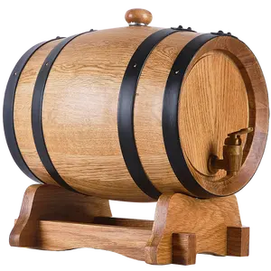Mini barril de madeira do uísque, 5l litros barril de carvalho para vinho