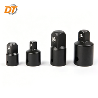DT – Lot de 4 adaptateurs de clé à cliquet de haute qualité, tailles 1/2, 3/8, 1/4 pouces, jeu de douilles complètes pour clé à chocs