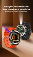Montre connectée HT30, grande batterie 600 mAh, multisports, appels Bluetooth, étanche, assistant vocal intelligent, boussole, suivi du sommeil