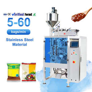 Automatic Chili Sauce Wrapping Filling Sealing Packing Machine Food & Chemical Plastic Film Bags High Productivity - Product Image 1