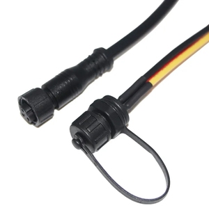 IP67 2 3 4 Pin treaded vít Bảng điều chỉnh gắn kết nhanh chóng loại khóa M12 không thấm nước DC Cáp kết nối - Product Image 2