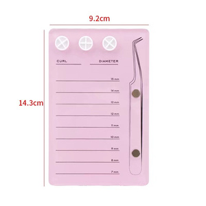 Nueva Bandeja de Acrílico para Extensiones de Pestañas, Soporte para Pegamento, Herramienta de Belleza Magnética, <span class=keywords><strong>Color</strong></span> Personalizado, Marca OEM/ODM, Alta Calidad - Product Image 6