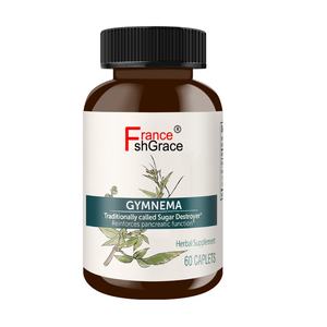 Complément alimentaire personnalisé à base de plantes Gymnema Sylvestre, 60 gélules, favorise le métabolisme des glucides - Product Image 1