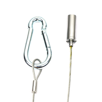 Système de kit de suspension de câble en acier galvanisé réglable