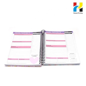 Stampa all'ingrosso di agende A5, quaderni a spirale con copertina rigida resistente e pagine patinate di alta qualità - Product Image 3