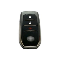Coque de clé intelligente à 3 boutons avec clé d'urgence pour étui de clé Toyota – Vente en gros
