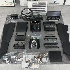 ชุดอัพเกรดภายในรถยนต์โตโยต้าแลนด์ครุยเซอร์ LC200 เป็นรุ่น LC300  ประกอบด้วยพวงมาลัย แผงหน้าปัด และคอนโซล - Product Image 3