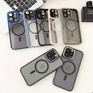 Funda de teléfono transparente con lente de Metal magnético de ojo de águila de <span class=keywords><strong>segunda</strong></span> generación para <span class=keywords><strong>iPhone</strong></span> 11 12 13 14 Pro Max Cell Cover - Product Image 5