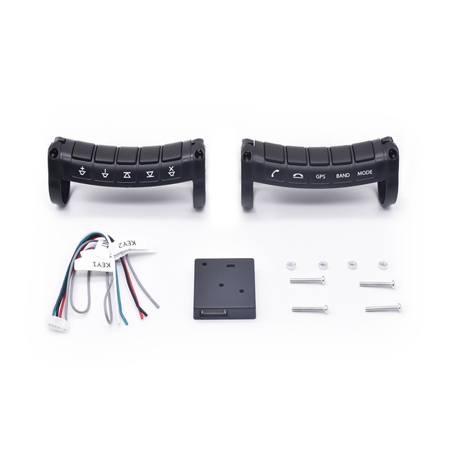 General Wireless Car Steering Wheel Controller Stereo Wireless Multi-function DVD Navigation Button Remote Control
