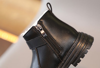 Bottes d'hiver pour enfants, garçons et filles, dessus en PU, semelle en caoutchouc, respirantes, légères, tendance mode
