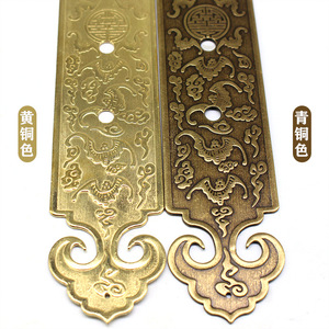 Chinese <b>Antique</b> Style Brass Cabinet Door Handle Ring Shape Durable Furniture Handle - Product Image 3