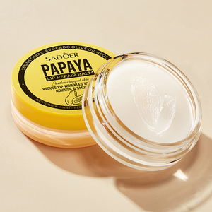 SADOER Produits de Soin des Lèvres Marque Privée Baume Réparateur à la Papaye Hydratant Lissant Anti-Gerçures Réduit les Rides des Lèvres - Product Image 1