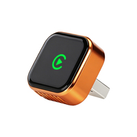 Nouvel adaptateur de voiture portable Grandnavi 2 en 1 USB BT Mini avec fonction Mirror Link, commande au volant mains libres, CarPlay et Android Auto