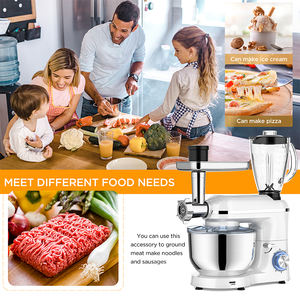 Factory Customization Kitchen Electric Cake <strong>Mixer</strong> Machines 5.5L 6.2L SUS304 Bowl Multifunction Stand Food <strong>Mixers</strong> - Product Image 2