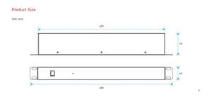 Amplificatore e <span class=keywords><strong>Distributore</strong></span> di Segnale DMX/RDM LTECH, Amplificatore di Segnale per Illuminazione da Palco a 8 Vie - Product Image 5