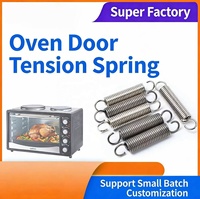 Ressorts de tension en spirale en acier inoxydable pour porte de four et gril BBQ, ressorts d'extension industriels haute résistance