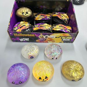 Halloween Spooky Ghost Squishy Stress Relief Toys Mystery Squishy Fidget Toys Slow Rebound Scary Pumpkin Squishy Toys - Product Image 4