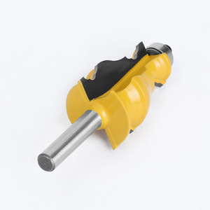 ดอกเราเตอร์ปลายคาร์ไบด์แบบยุโรป ก้านขนาด 1/4 นิ้ว ก้านตรง สำหรับงานไม้ ตัดแต่งมุม บัวเชิงผนัง ตู้ กรอบรูป - Product Image 2