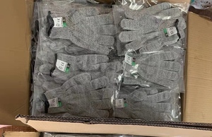 硕亚厂家批发便宜加工海鲜手套耐切割5级男士工作手套防切割手套 - Product Image 4