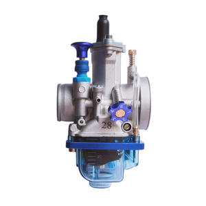 Carburador de motocicleta PWK24 PWK26 PWK28 PWK30 para Universal Koso <span class=keywords><strong>OKO</strong></span> YZ85 Power Jet 2T 4T cubierta transparente azul - Product Image 2