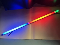 Lampes à tube LED IP65 64 pixels DMX, projets d'ingénierie scénique, RGB, épissure libre, divers effets, décoration de boîte de nuit, décoration de bâtiment