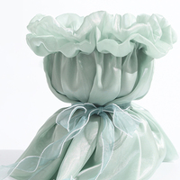 Papier d'emballage floral coréen en gros pour bouquets d'anniversaire et de mariage, fournitures pour fleuristes