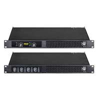 Amplificateur de puissance professionnel 4 canaux 400W classe D, amplificateur audio stéréo, montage en rack pour scène, DJ, club, bar, KTV, équipement sonore live