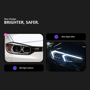 Tự động Led Đèn Pha cho BMW 3 Series F30 F35 2012-2019 LED DRL năng động tín hiệu cao và thấp chùm ngày chạy ánh sáng - Product Image 4