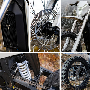 มอเตอร์ไซค์ไฟฟ้าวิบาก Yvolt Surge V รุ่นใหม่ปี 2026 กำลังไฟสูงสุด 35 กิโลวัตต์ ความเร็วสูงสุด <span class=keywords><strong>110</strong></span> กม./ชม. แบตเตอรี่ลิเธียม 97.2 โวลต์ 45 แอมป์ชั่วโมง - Product Image 6