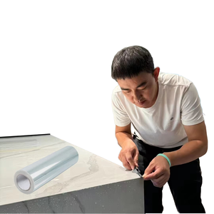 Papel Tapiz Super Transparente, Película Protectora de Vinilo Autoadhesiva, Transparente, Resistente al Aceite, para Muebles de <span class=keywords><strong>Cocina</strong></span>, Superficies de Hoteles, PET - Product Image 1