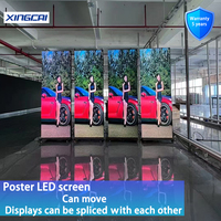 Poster digitale schermo a Led per esterni Display a Led per interni P1.8 P2 P2.5 P3 4g Wifi Usb specchio mobile Poster schermo a Led
