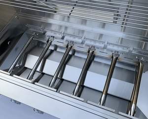 Düşük adedi ucuz fiyat paslanmaz çelik 304 6 brülör gazlı MANGAL ızgara dışında barbekü pişirme için LED ve Rotisserie ile - Product Image 4